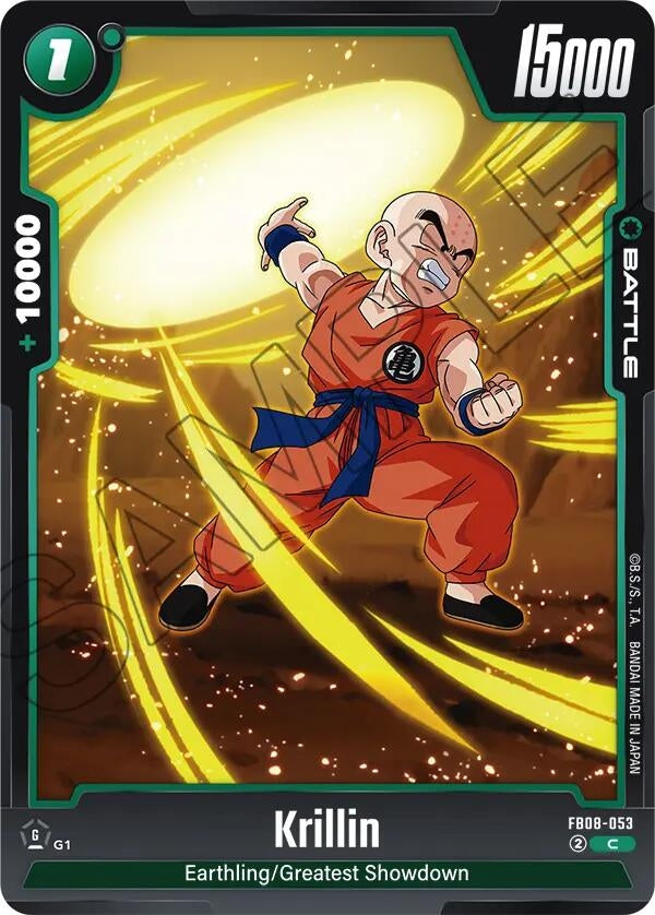 Image for Krillin - FB08-053 (FB08-053) (FB08) - Dragon Ball Super: Fusion World