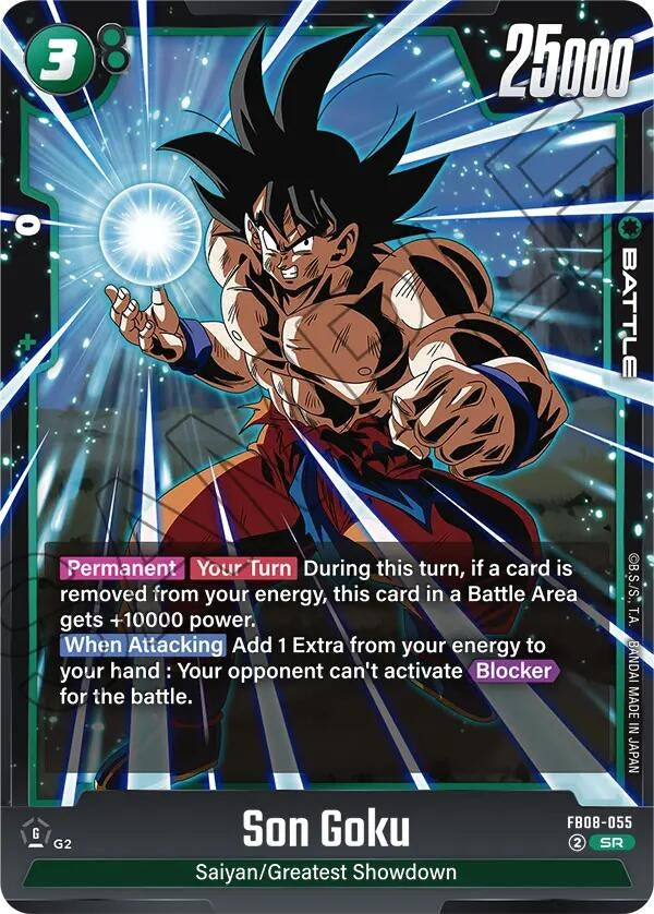 Image for Son Goku - FB08-055 (FB08-055) (FB08) - Dragon Ball Super: Fusion World