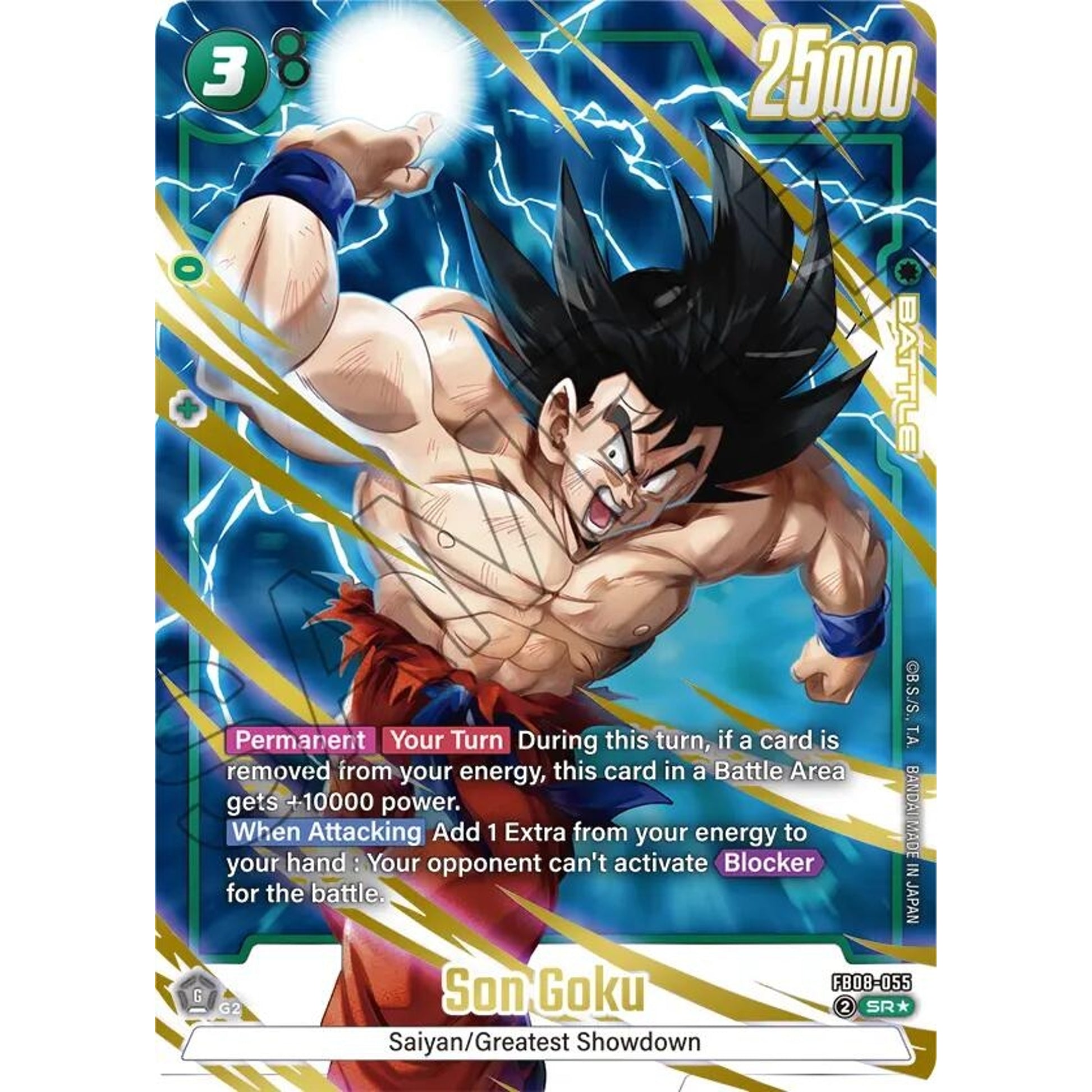Image for Son Goku - FB08-055 (Alternate Art) (FB08-055) (FB08) - Dragon Ball Super: Fusion World