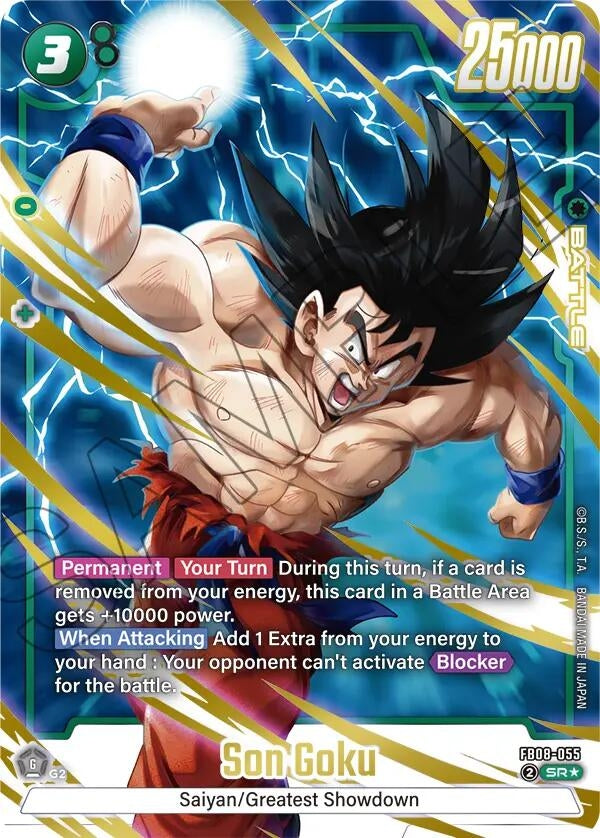 Image for Son Goku - FB08-055 (Alternate Art) (FB08-055) (FB08) - Dragon Ball Super: Fusion World