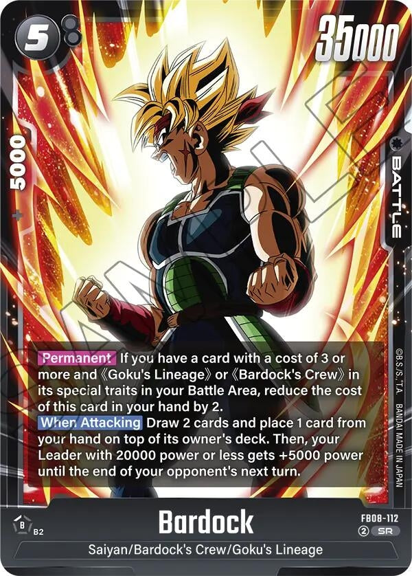 Image for Bardock - FB08-112 (FB08-112) (FB08) - Dragon Ball Super: Fusion World