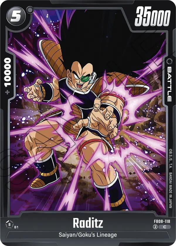 Image for Raditz - FB08-118 (FB08-118) (FB08) - Dragon Ball Super: Fusion World
