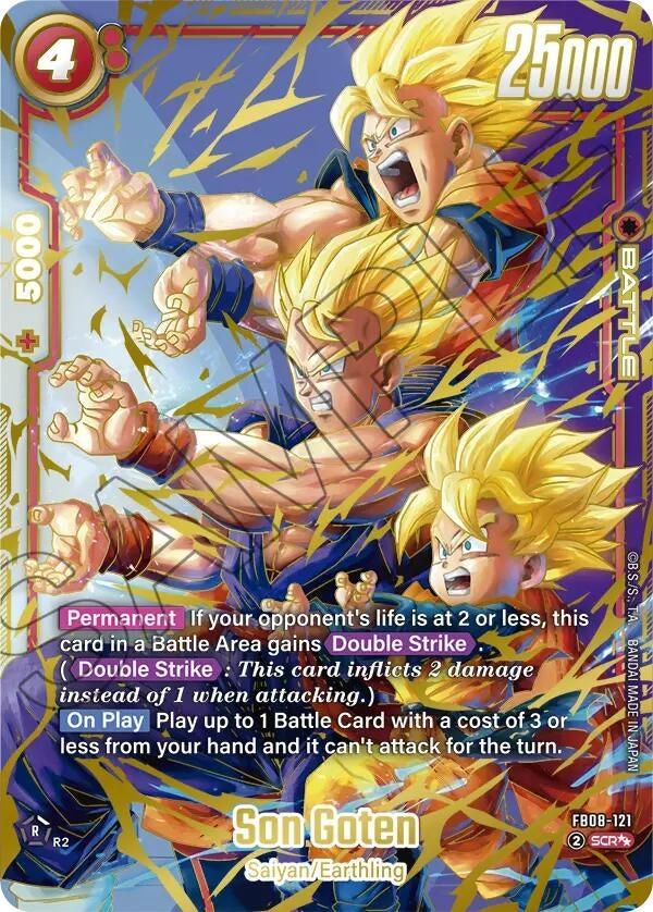 Image for Son Goten - FB08-121 (Super Alternate Art) (FB08-121) (FB08) - Dragon Ball Super: Fusion World