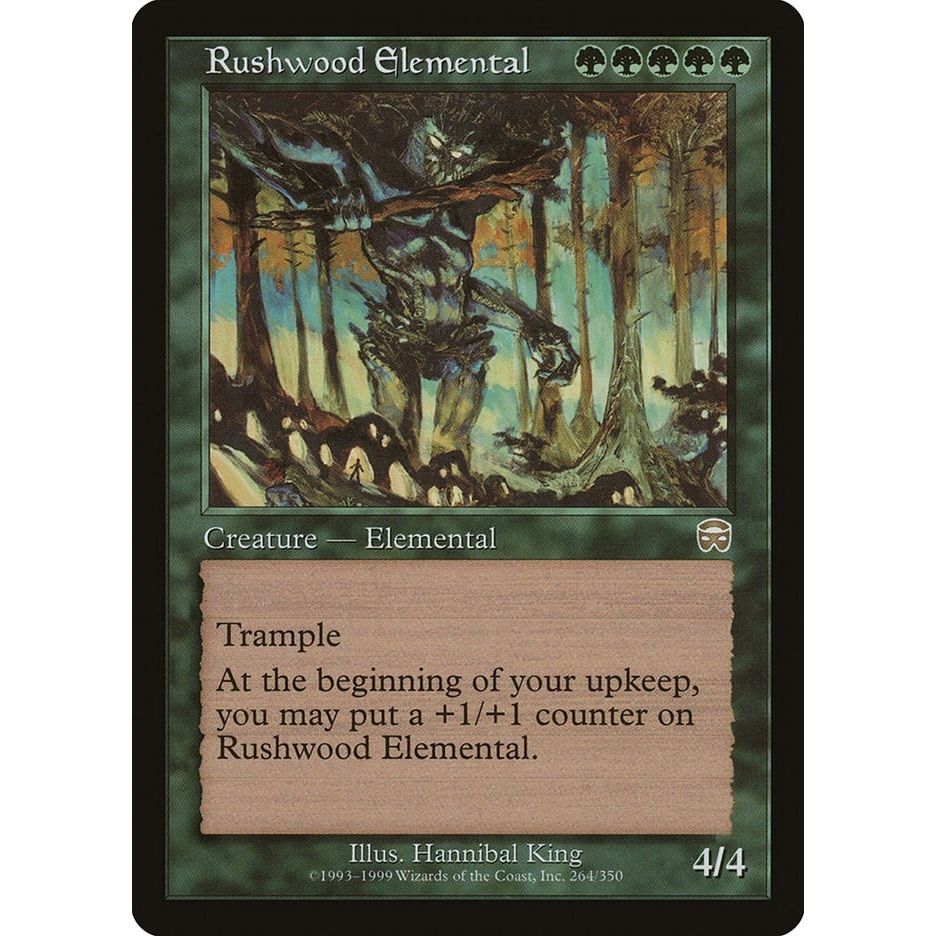 Image for Rushwood Elemental (264) (MMQ) - Magic: The Gathering
