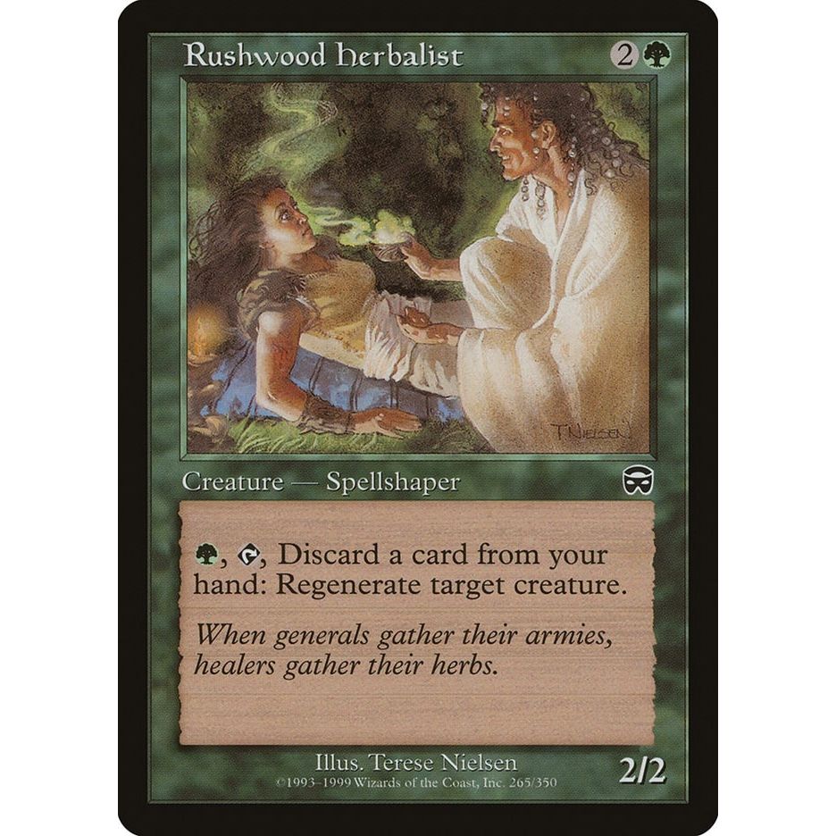Image for Rushwood Herbalist (265) (MMQ) - Magic: The Gathering