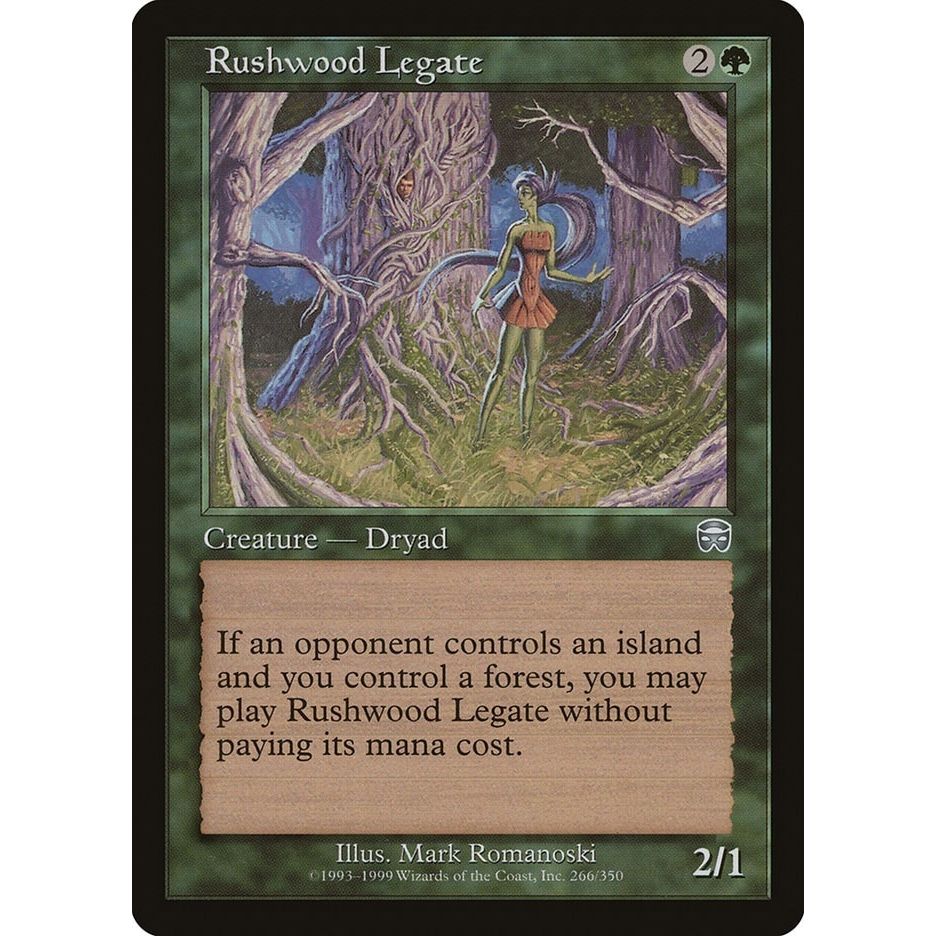 Image for Rushwood Legate (266) (MMQ) - Magic: The Gathering