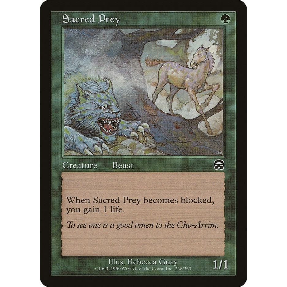 Image for Sacred Prey (268) (MMQ) - Magic: The Gathering