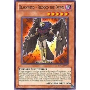 Image for Blackwing - Sirocco the Dawn (TU07-EN018) (TU07) - YuGiOh