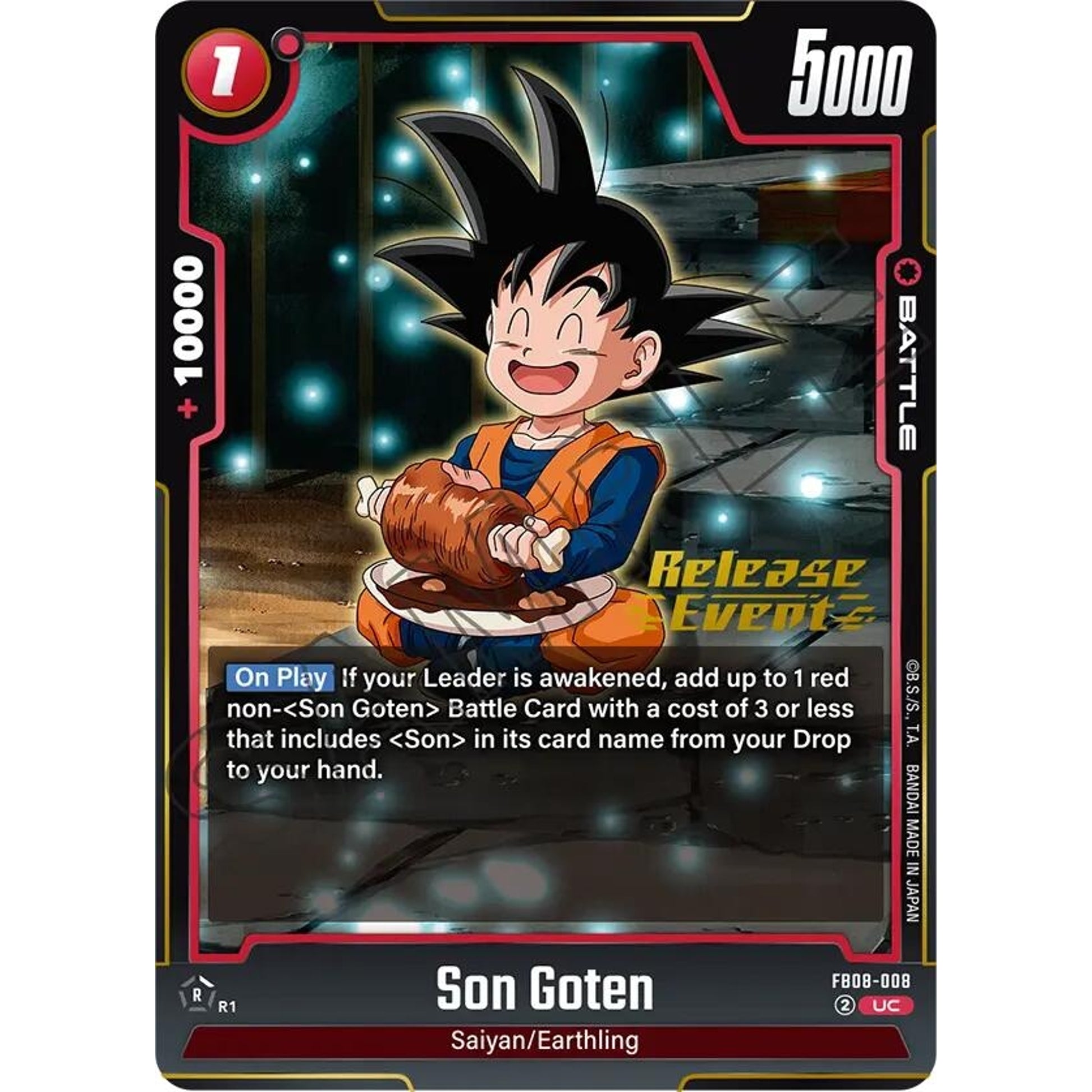 Image for Son Goten - FB08-008 (FB08-008) (FB08_PR) - Dragon Ball Super: Fusion World