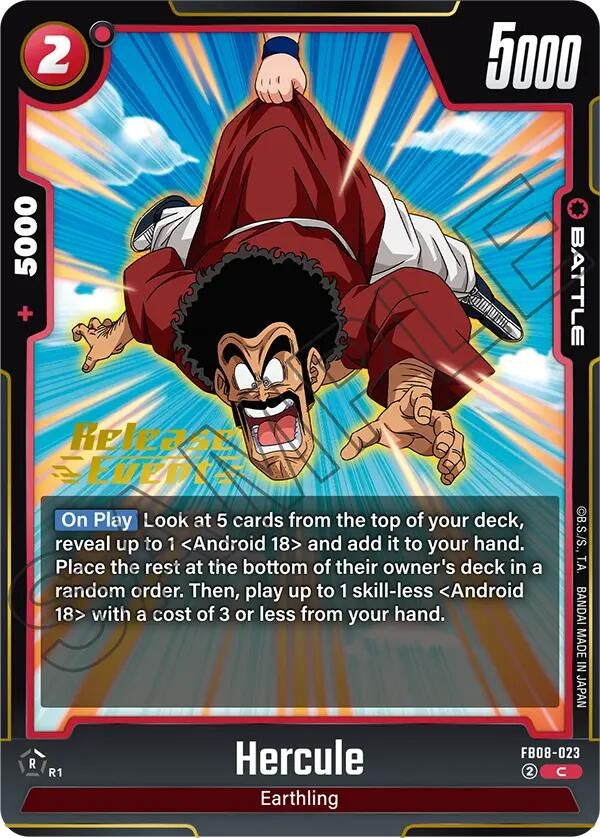 Image for Hercule (FB08-023) (FB08_PR) - Dragon Ball Super: Fusion World
