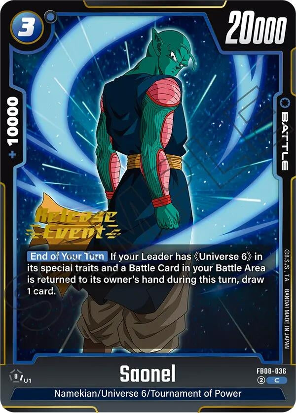 Image for Saonel (FB08-036) (FB08_PR) - Dragon Ball Super: Fusion World