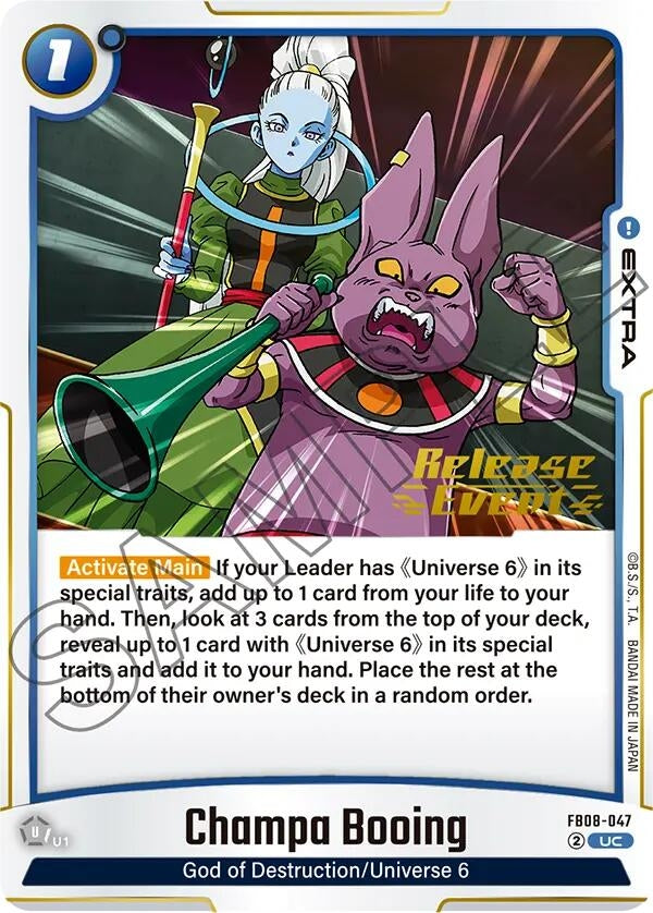 Image for Champa Booing (FB08-047) (FB08_PR) - Dragon Ball Super: Fusion World