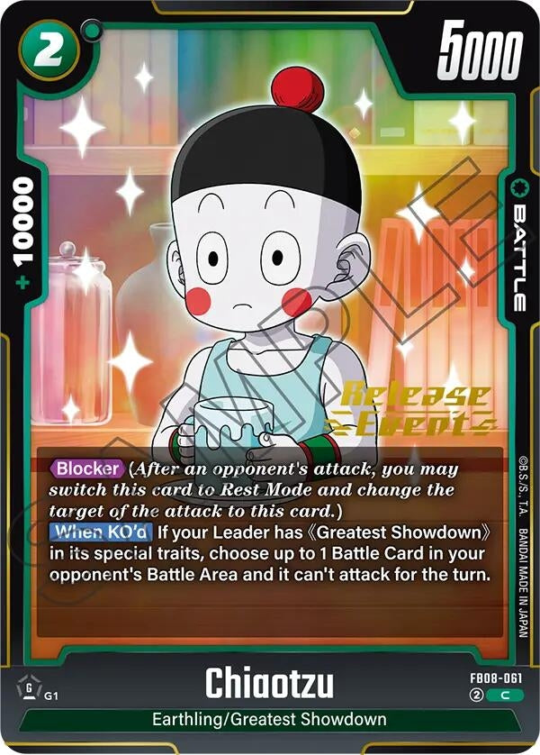 Image for Chiaotzu (FB08-061) (FB08_PR) - Dragon Ball Super: Fusion World