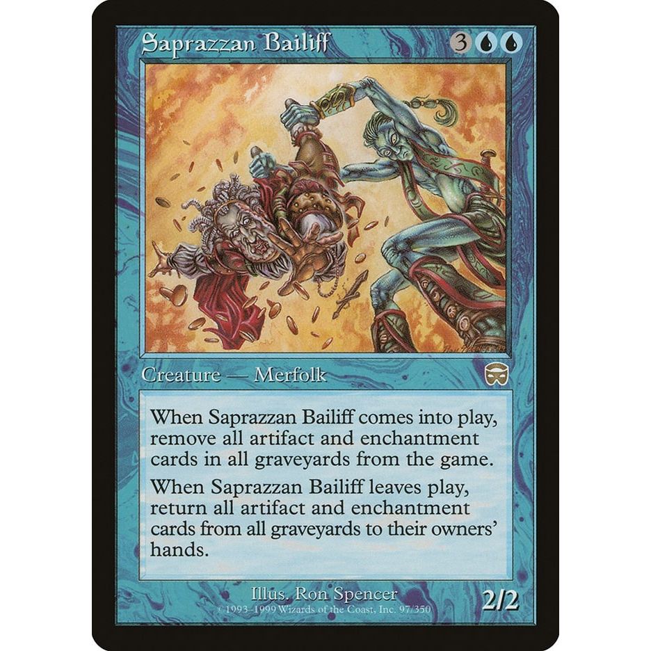 Image for Saprazzan Bailiff (97) (MMQ) - Magic: The Gathering