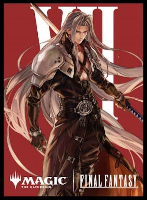 Image for Magic: The Gathering Player's Card Sleeve - FINAL FANTASY - Sephiroth, Fabled SOLDIER MFS-32 (80-Pack) - Card Sleeves