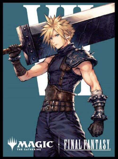 Image for Magic: The Gathering Player's Card Sleeve - FINAL FANTASY - Cloud, Ex-SOLDIER MFS-31 (80-Pack) - Card Sleeves
