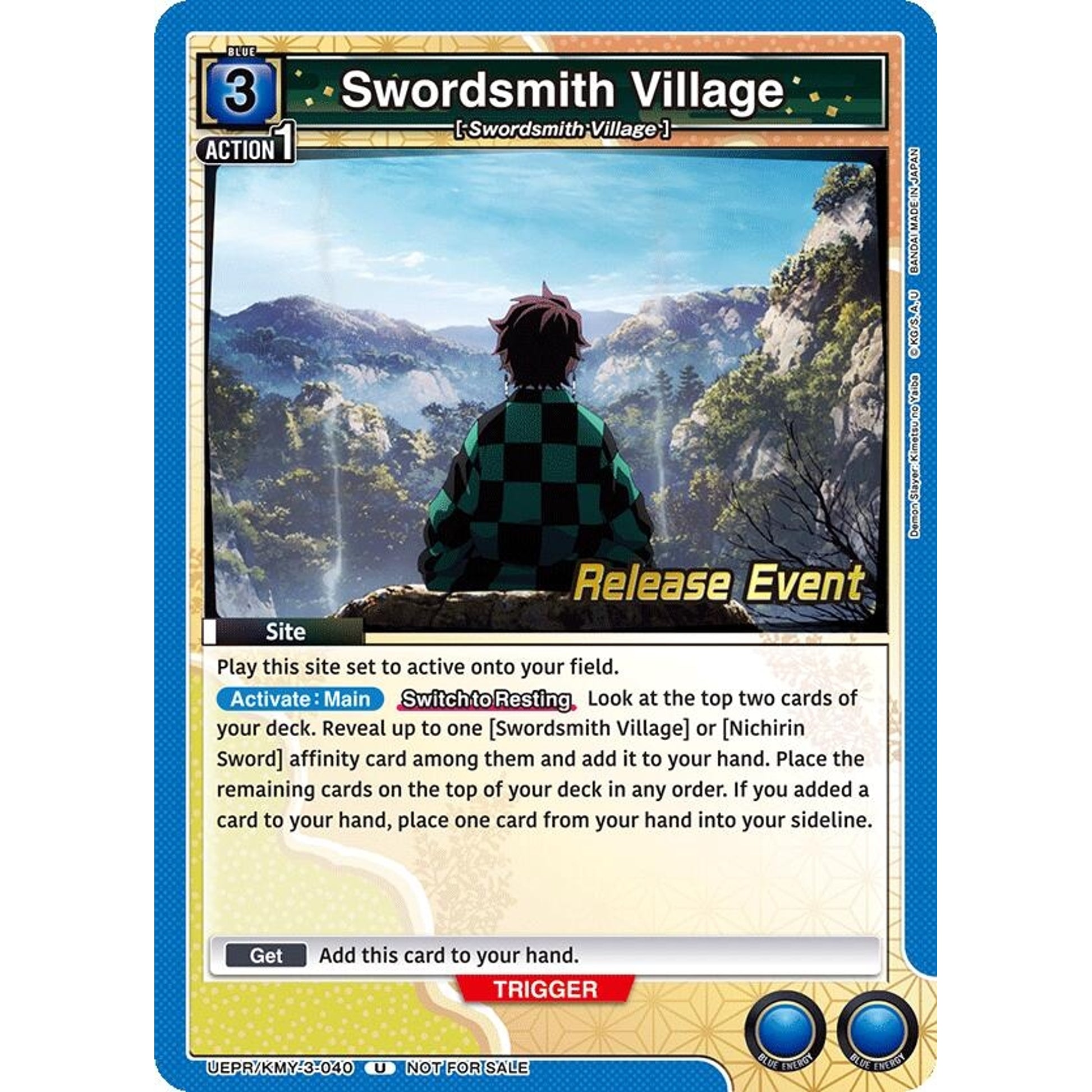 Image for Swordsmith Village (UEPR/KMY-3-040) (UEX05BT_RE) - Union Arena