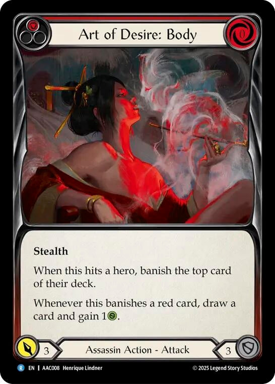 Image for Art of Desire: Body (AAC008) - Flesh and Blood TCG