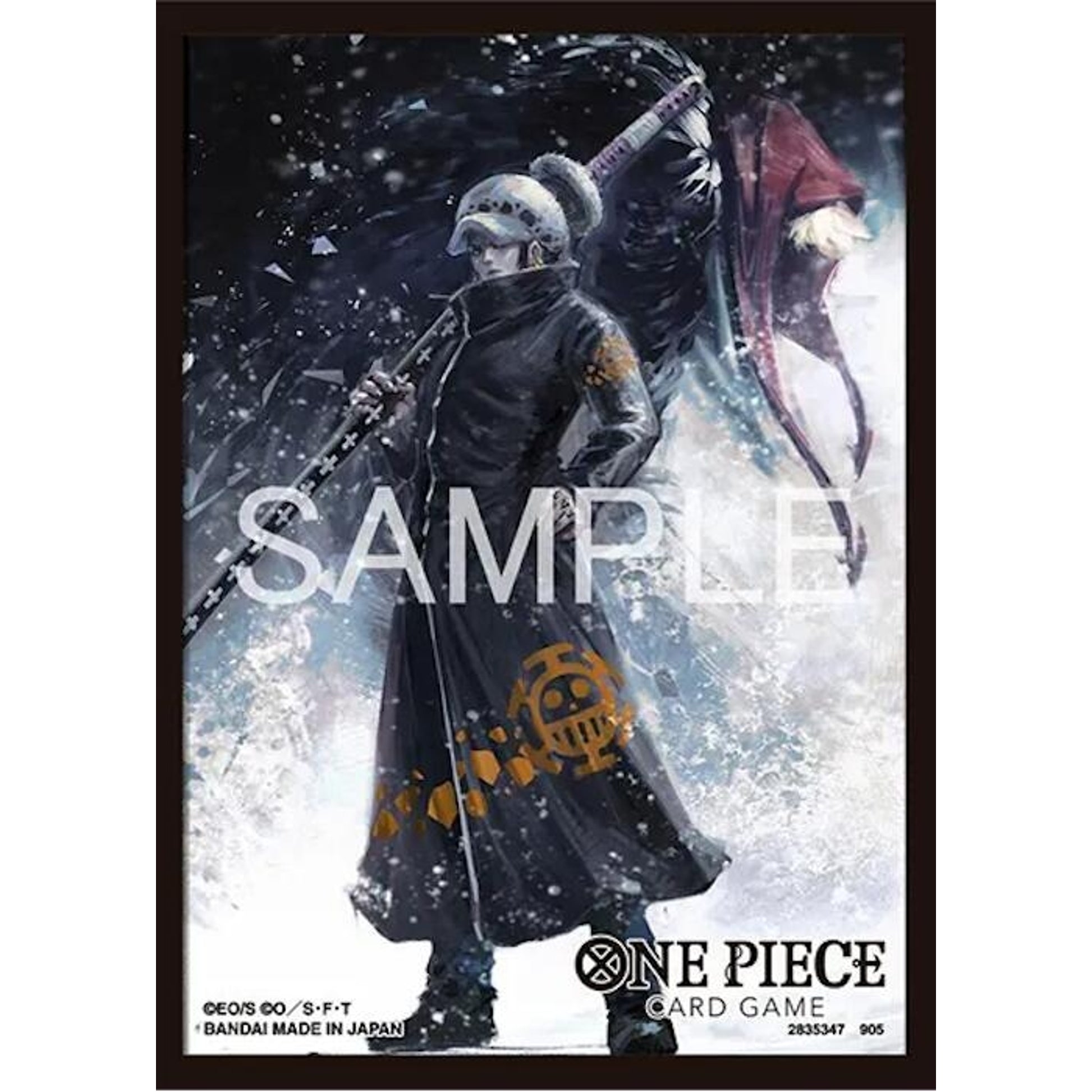 Image for One Piece Card Game Official Sleeves: TCG+ Store Edition Vol. 6 - Trafalgar Law (70-Pack) - Card Sleeves