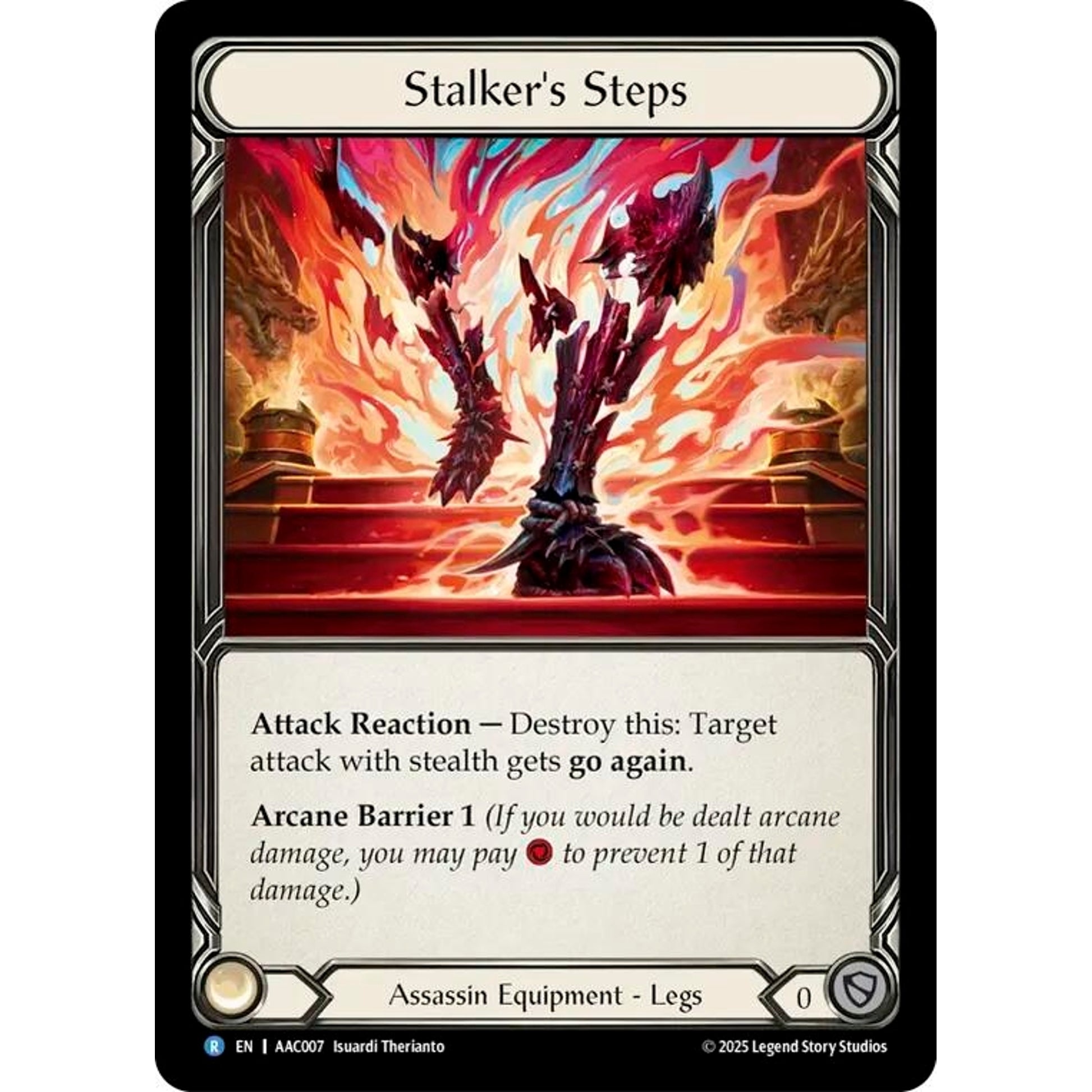 Image for Stalker's Steps (AAC007) - Flesh and Blood TCG
