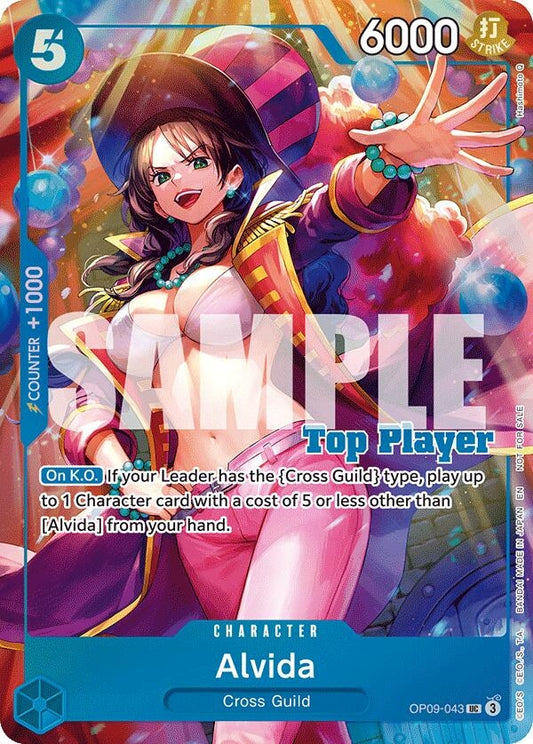 Image for Alvida (CS 25-26 Top Player Pack Vol. 2) (OP09-043) (OP-PR) - One Piece Card Game