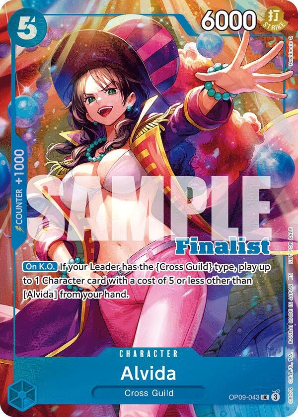 Image for Alvida (CS 25-26 Finalist Card Set 2) (OP09-043) (OP-PR) - One Piece Card Game