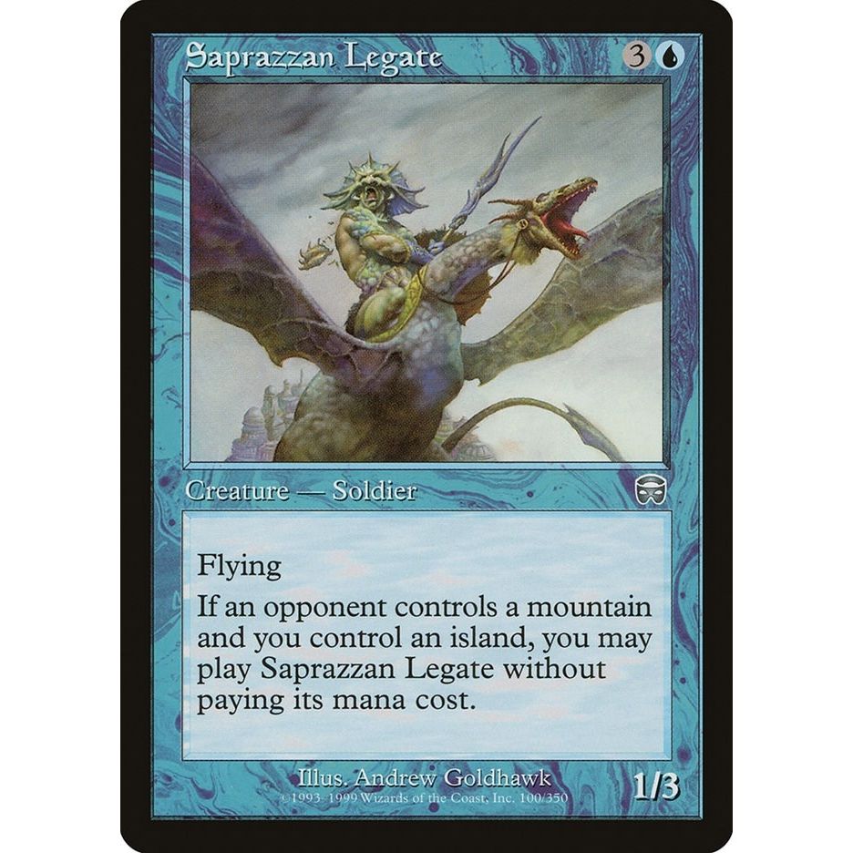 Image for Saprazzan Legate (100) (MMQ) - Magic: The Gathering