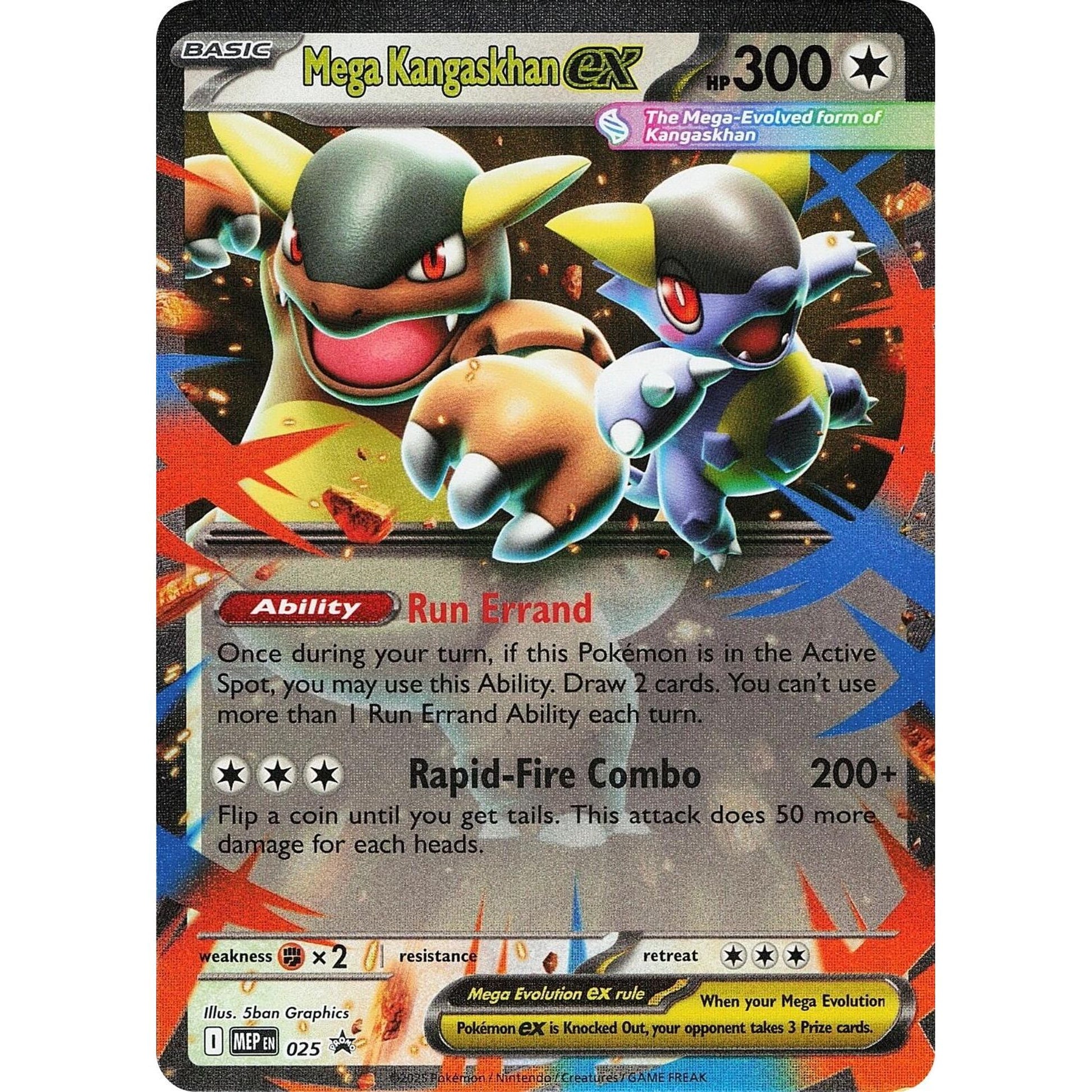 Image for Mega Kangaskhan ex - 025 (025) (MEP) - Pokemon