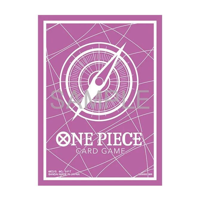 Image for One Piece Card Game Official Sleeves - Standard Purple (70-Pack) - Card Sleeves
