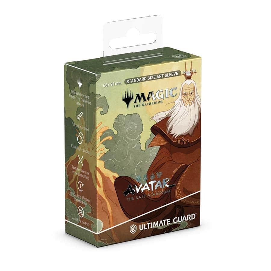 Image for Magic: The Gathering: Avatar: The Last Airbender Art Sleeves - The Legend of Roku (100-Pack) - Card Sleeves
