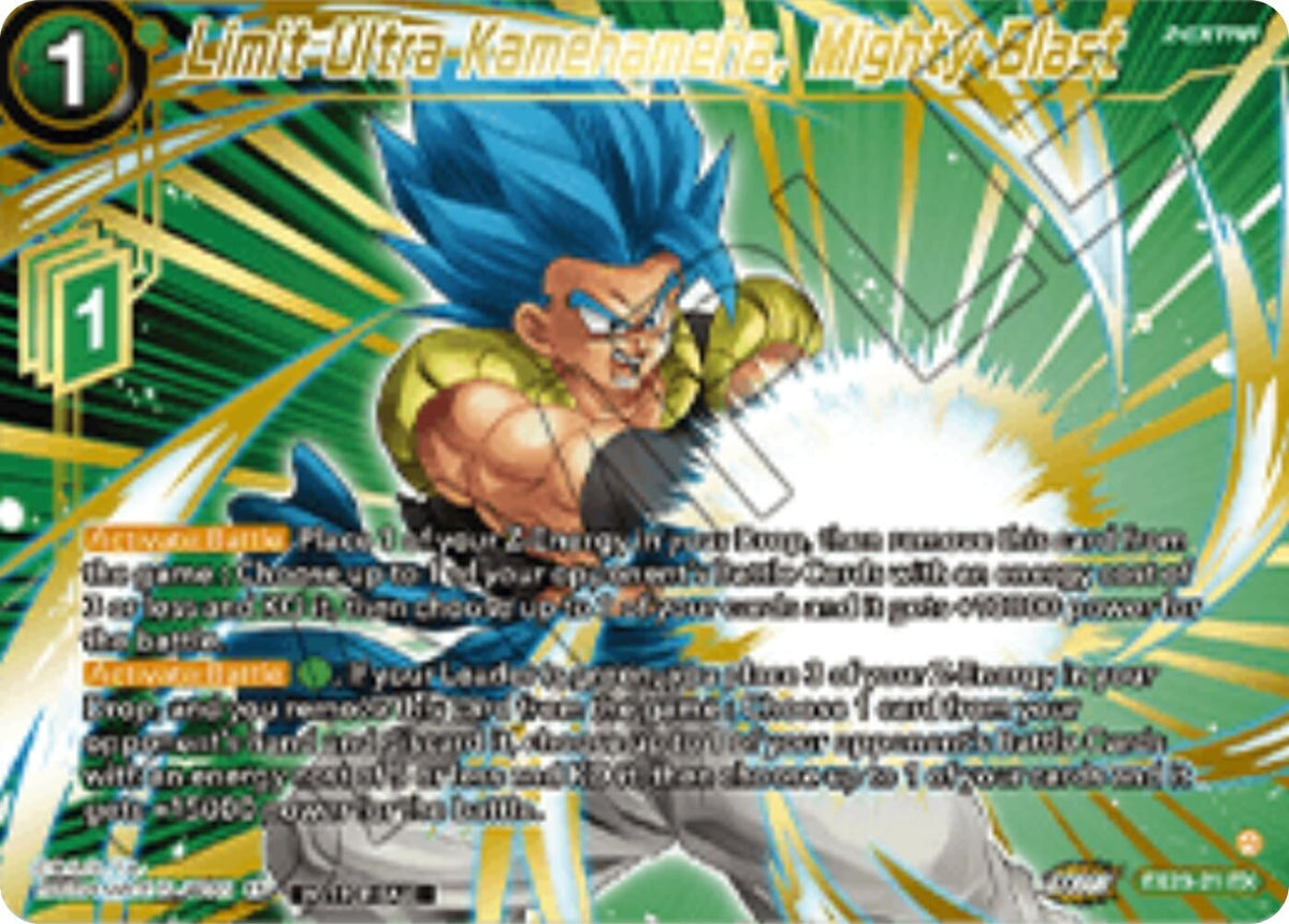 Image for Limit Ultra Kamehameha, Mighty Blast (Championship 2025 Finals Premium Pack) (EX23-21) (TPR) - Dragon Ball Super: Masters