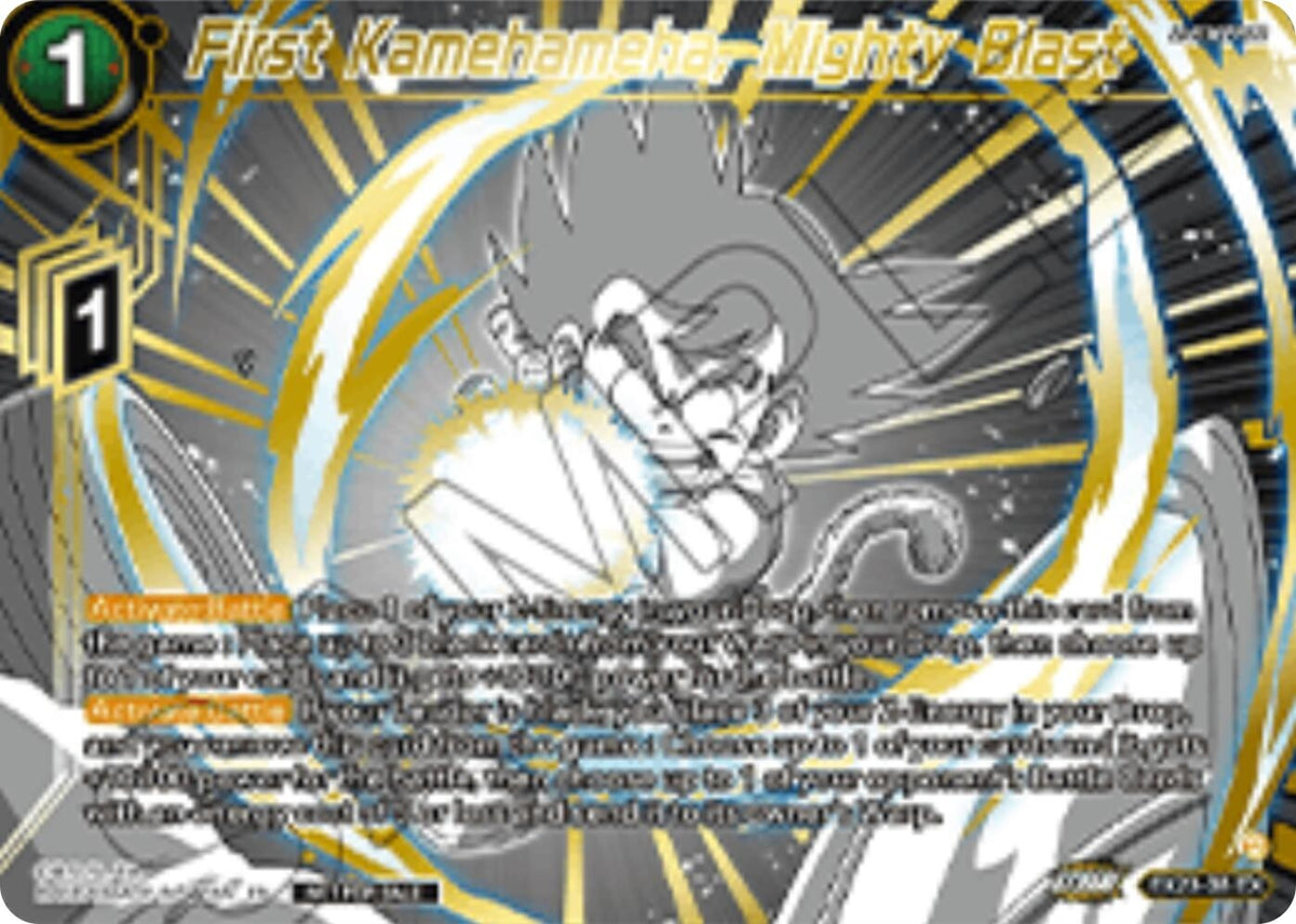 Image for First Kamehameha, Mighty Blast (Championship 2025 Finals Premium Pack) (EX23-38) (TPR) - Dragon Ball Super: Masters
