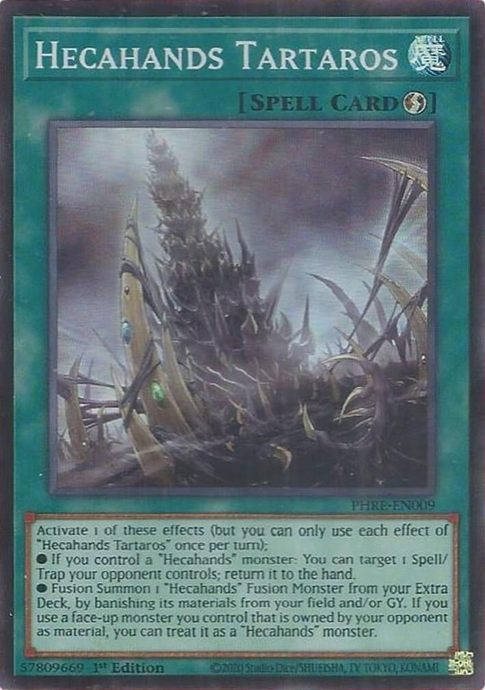 Image for Hecahands Tartaros (Super Rare) (PHRE-EN009) (PHRE) - YuGiOh