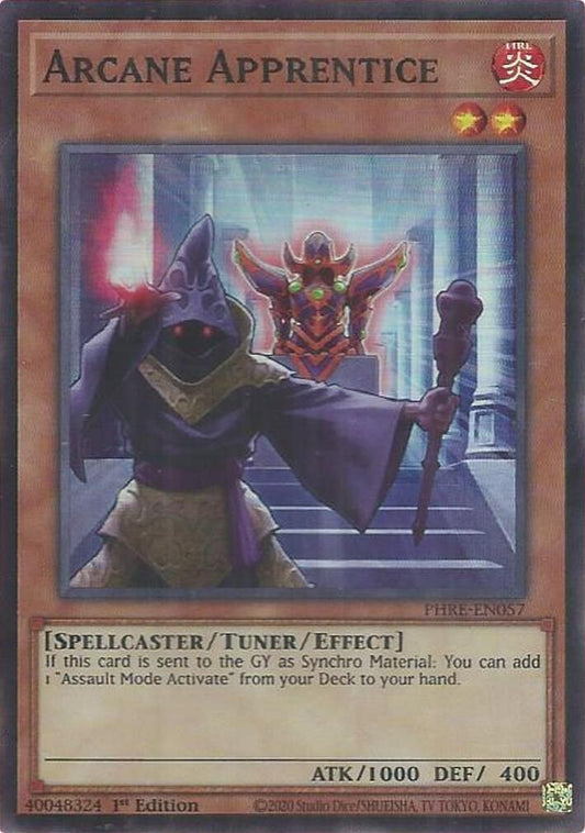 Image for Arcane Apprentice (Super Rare) (PHRE-EN057) (PHRE) - YuGiOh