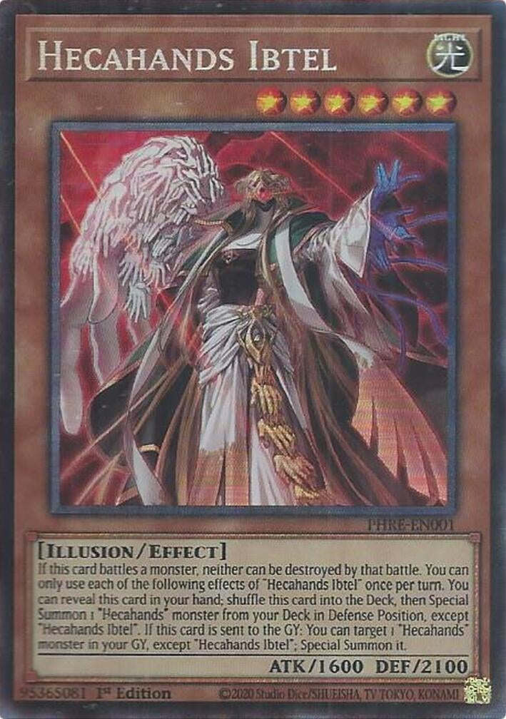 Image for Hecahands Ibtel (CR) (PHRE-EN001) (PHRE) - YuGiOh