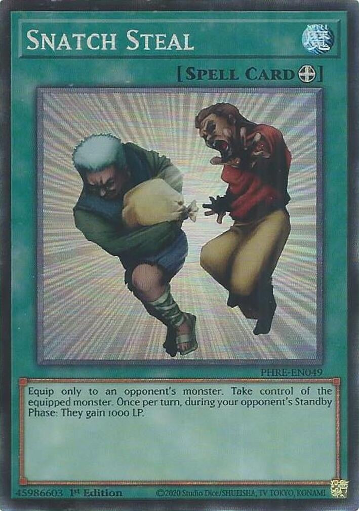 Image for Snatch Steal (CR) (PHRE-EN049) (PHRE) - YuGiOh