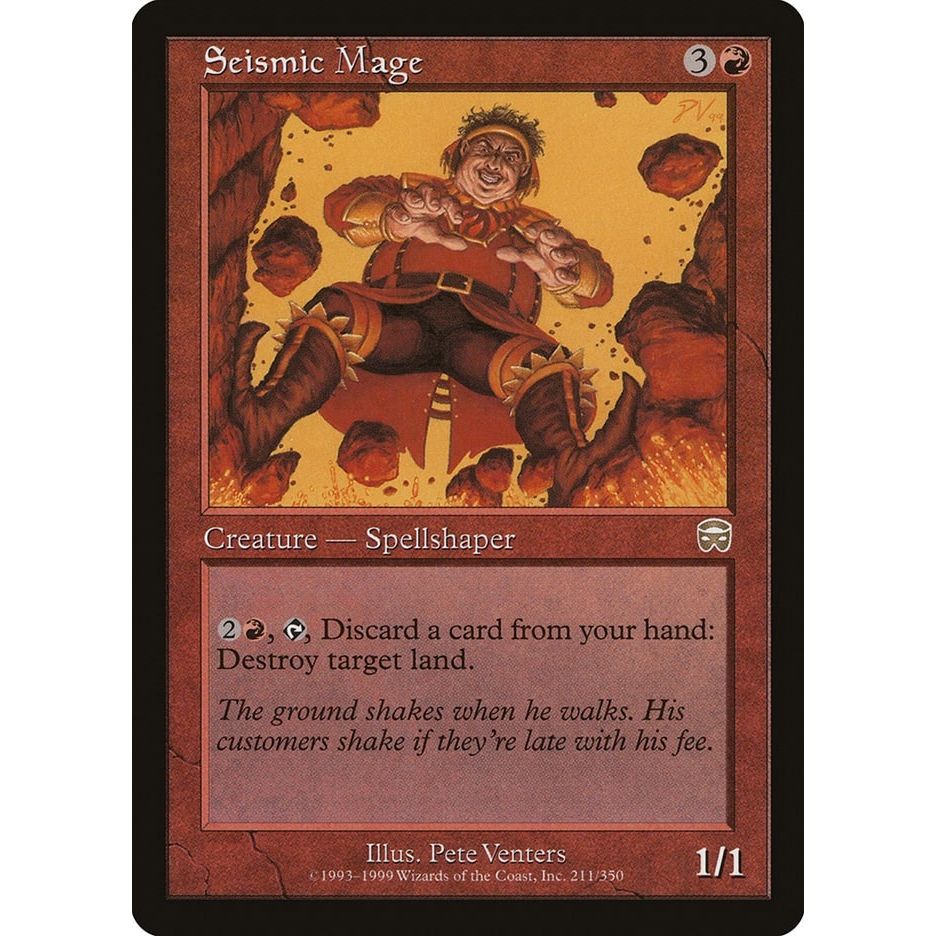 Image for Seismic Mage (211) (MMQ) - Magic: The Gathering