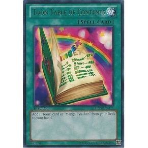 Image for Toon Table of Contents (LCYW-EN116) (LC03) - YuGiOh