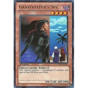 Image for Gravekeeper's Spy (LCYW-EN183) (LC03) - YuGiOh