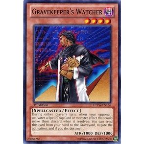 Image for Gravekeeper's Watcher (LCYW-EN186) (LC03) - YuGiOh