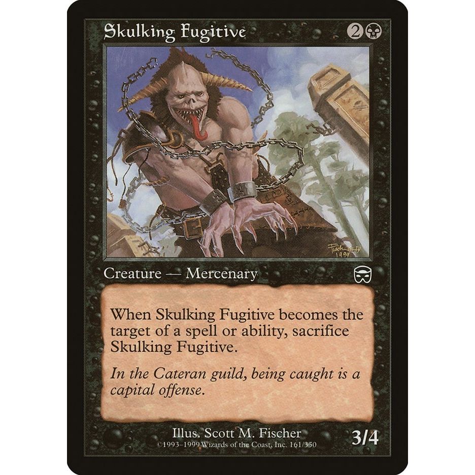 Image for Skulking Fugitive (161) (MMQ) - Magic: The Gathering