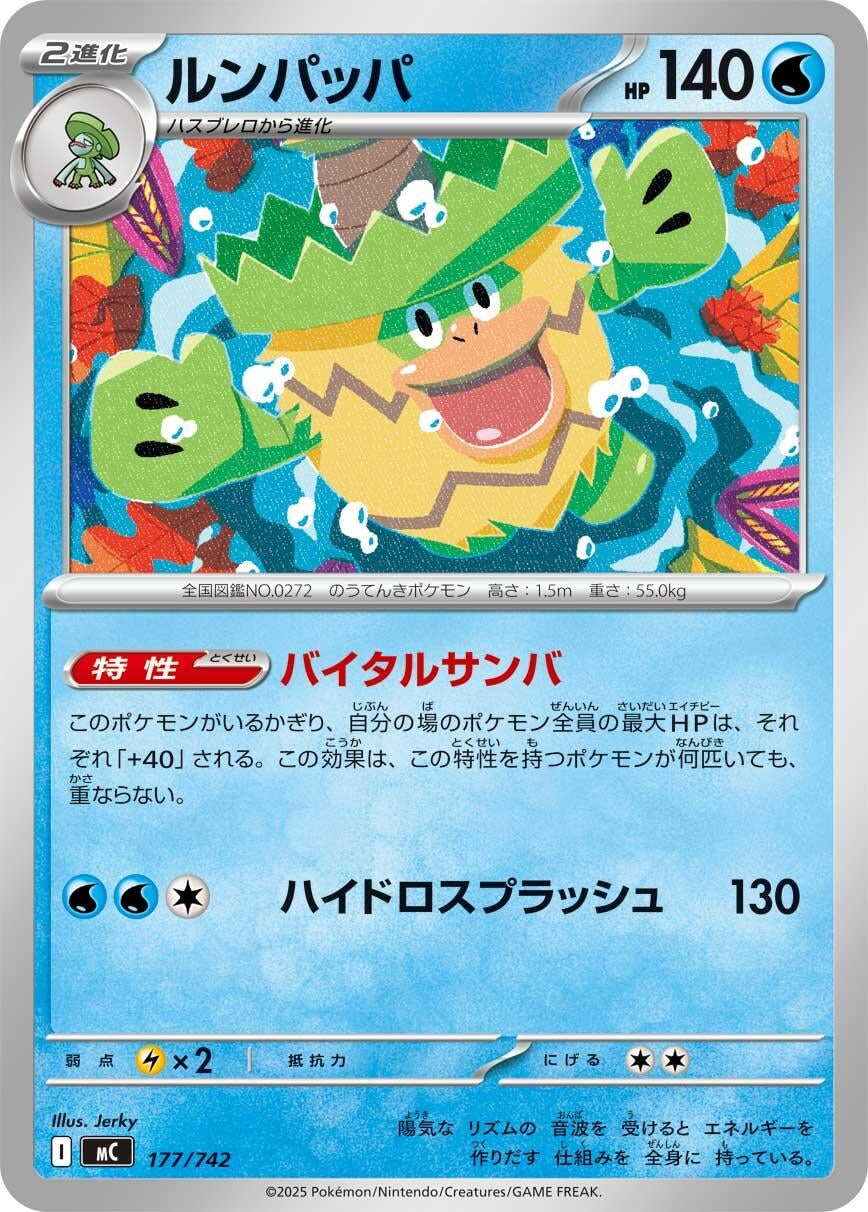 Image for Ludicolo (177/742) - Pokemon Japan