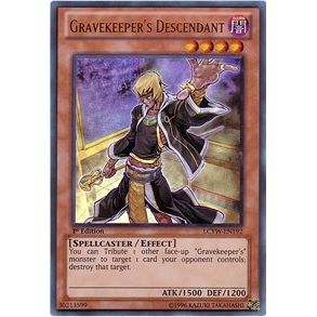 Image for Gravekeeper's Descendant (LCYW-EN192) (LC03) - YuGiOh