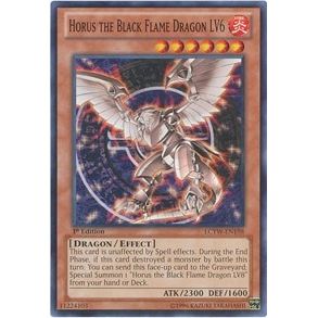 Image for Horus the Black Flame Dragon LV6 (LCYW-EN198) (LC03) - YuGiOh