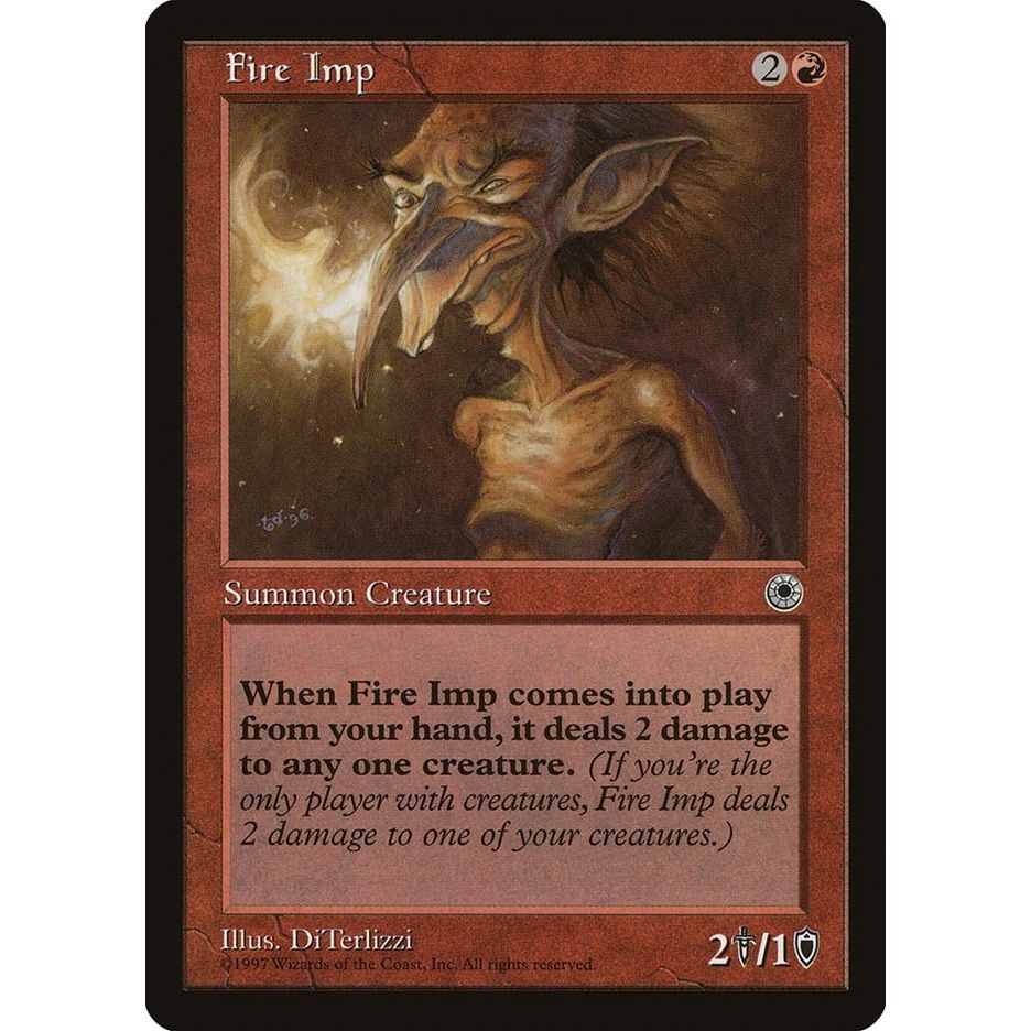 Image for Fire Imp (POR) - Magic: The Gathering