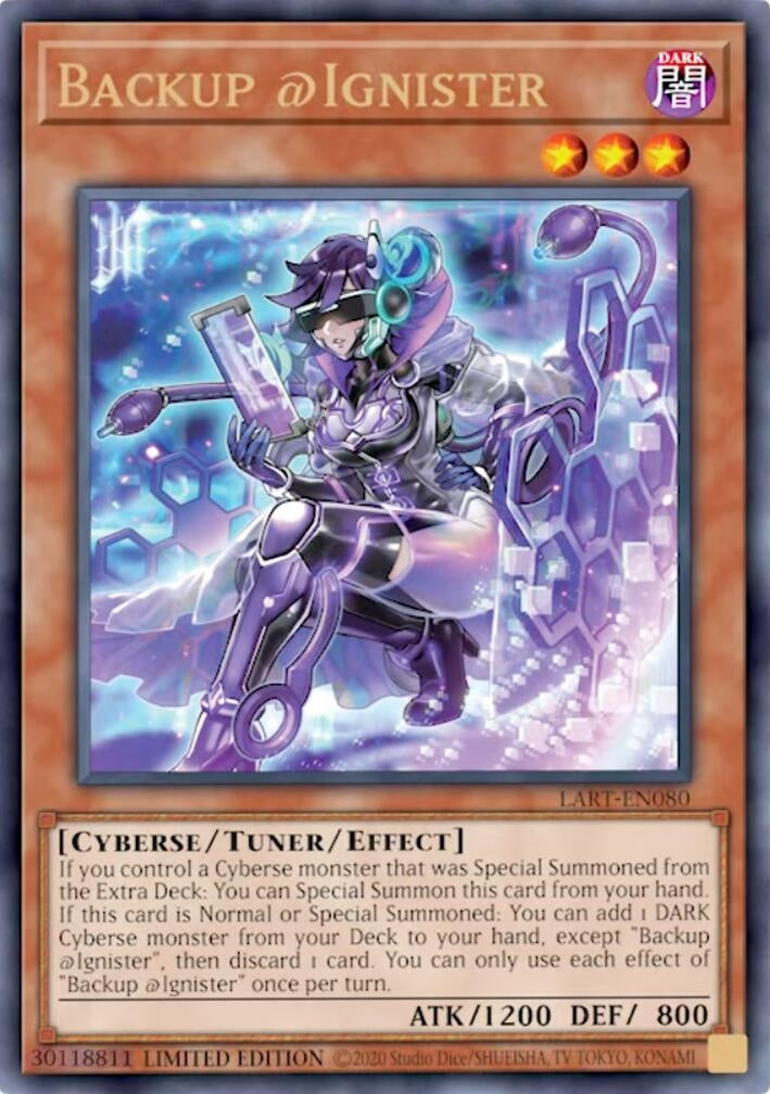 Image for Backup @Ignister (LART-EN080) (LART) - YuGiOh