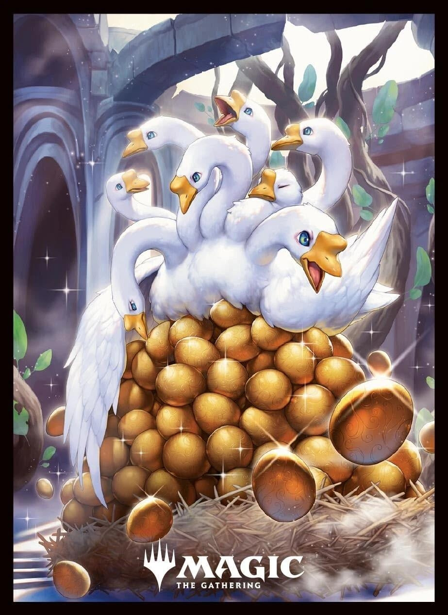 Image for Magic: The Gathering Player's Card Sleeve - Wilds of Eldraine - Doubling Season MTGS-276 (80-Pack) - Card Sleeves