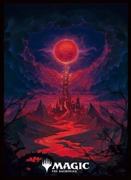 Image for Magic: The Gathering Player's Card Sleeve - Wilds of Eldraine - Blood Moon MTGS-277 (80-Pack) - Card Sleeves