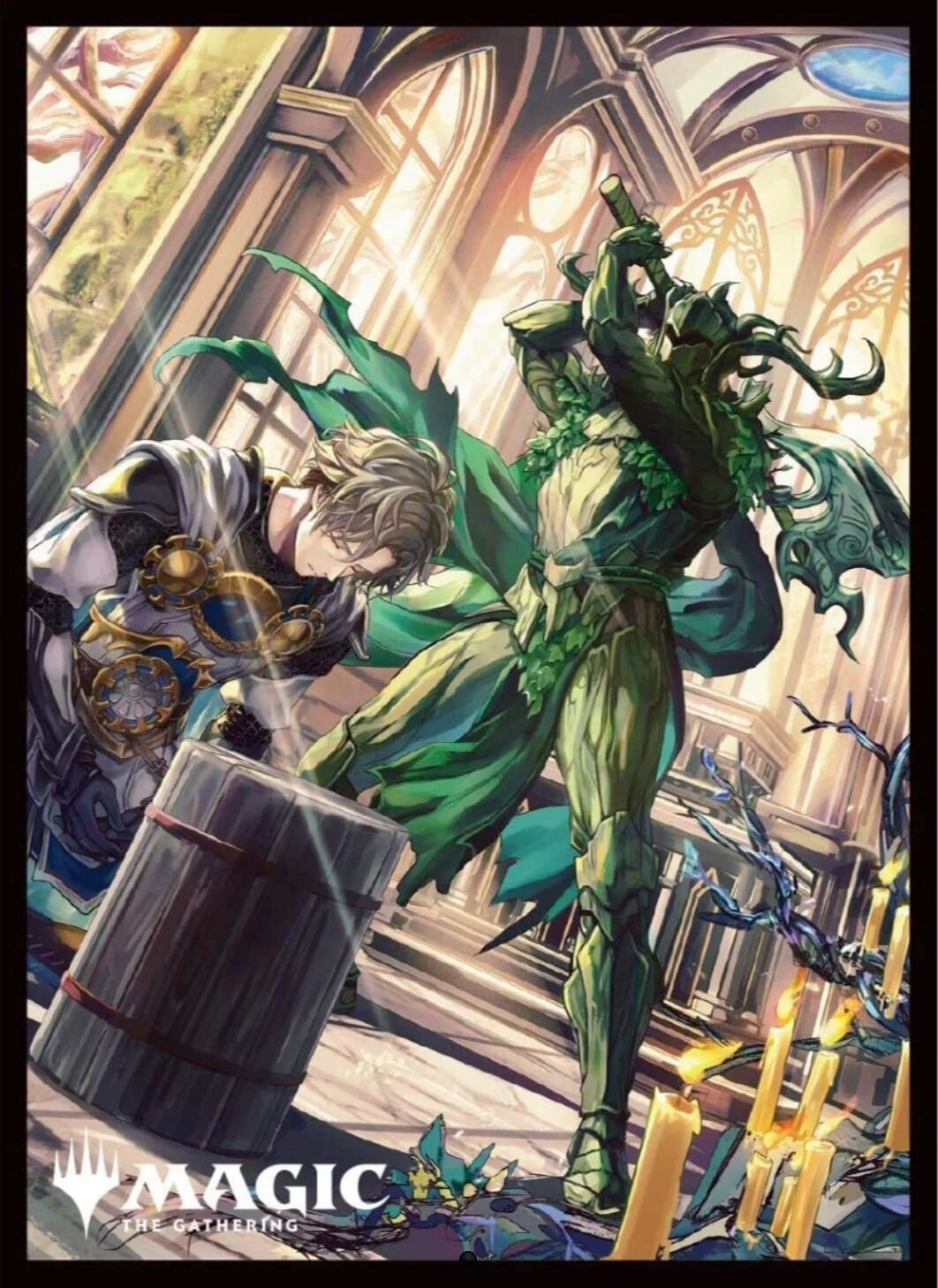 Image for Magic: The Gathering Player's Card Sleeve - Wilds of Eldraine - Karmic Justice MTGS-283 (80-Pack) - Card Sleeves