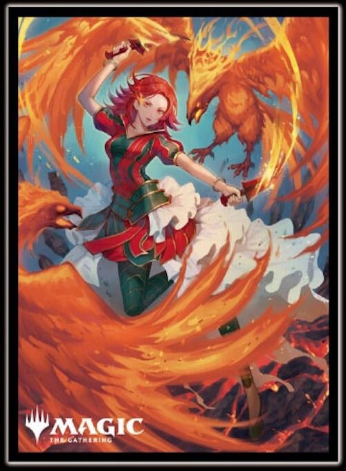 Image for Magic: The Gathering Player's Card Sleeve - Foundations - Rionya, Fire Dancer MTGS-333 (80-Pack) - Card Sleeves